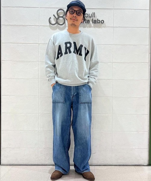 TOP KHAKI トレーナー スウェット 「TOP KHAKI」ARMY スウェット