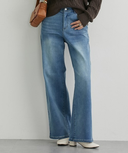 slattgir（スラットジール） ジーンズ デニム デニムパンツ 高身長 裏