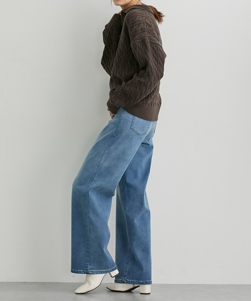 slattgir（スラットジール） ジーンズ デニム デニムパンツ 高身長 裏