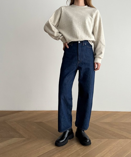 CANAL JEAN ジーンズ デニム デニムパンツ ハイウエストワイド