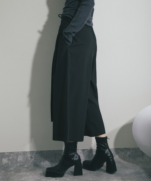 SMILE ORCHID（スマイルオーキッド） パンツ ラップデザインハーフ