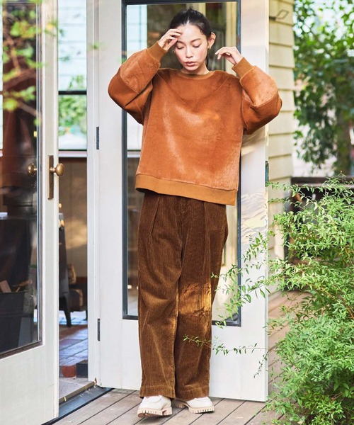 and myera（アンドマイラ） トレーナー スウェット and myera