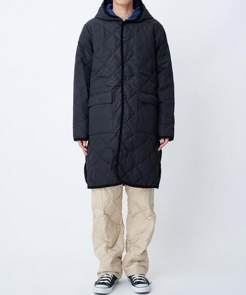 TAION（タイオン） ダウンコート L ブラック メンズ : ZOZOTOWN Yahoo