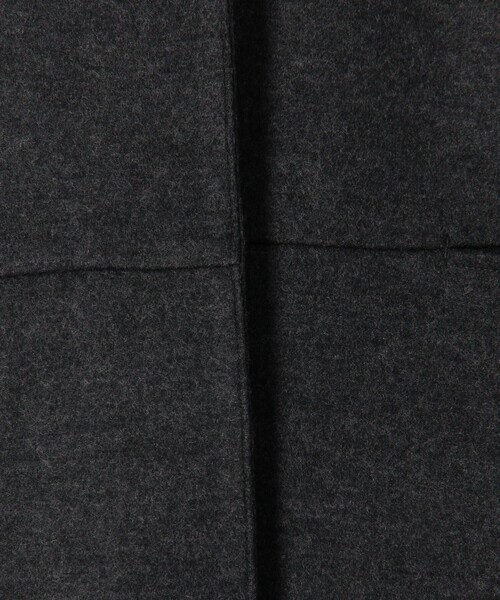 DES PRES（デプレ） ノーカラーコート FREE グレー レディース