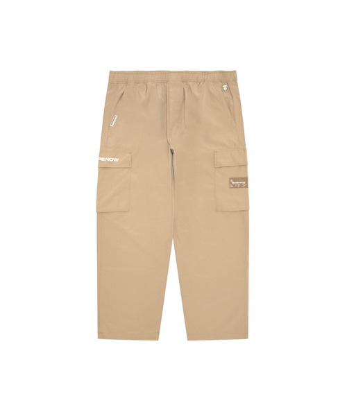​【金タグ】A BATHING APE 7分丈 カーゴパンツ ベージュ L相当 AAPE BY A BATHING APE（エーエイプバイアベイシングエイプ） カーゴ