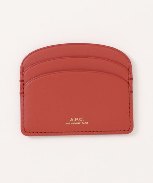 A.P.C. カードケース PORTE-CARTES DEMI-LUNE : ZOZOTOWN Yahoo