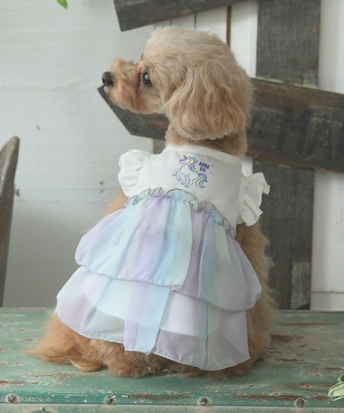 ANNA SUI（アナスイ） 犬 服 ANNA SUI/ユニコーンチュールワンピース