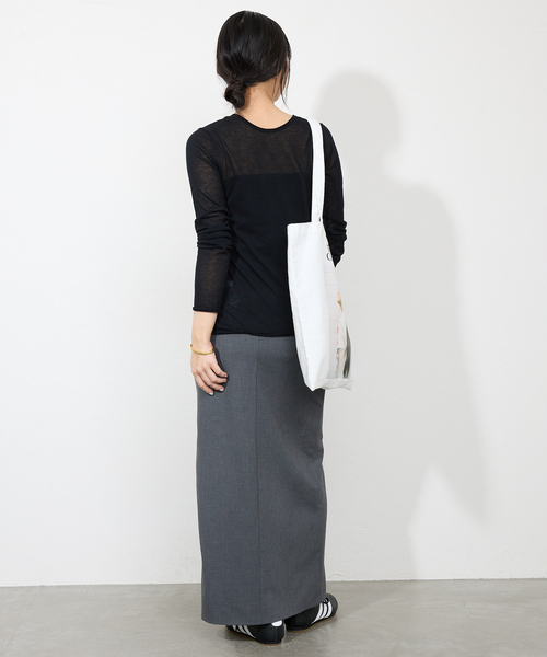 SLOBE IENA カーディガン コットンシルク2wayカーディガン