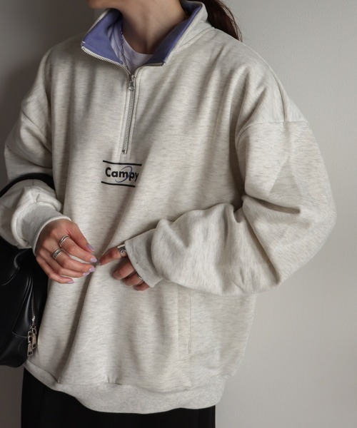 [COURO] тренировочный cut and sewn M темно-синий женский 