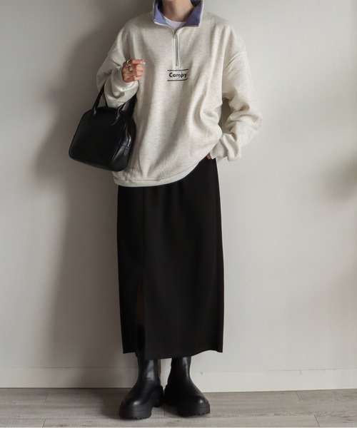 [COURO] тренировочный cut and sewn M темно-синий женский 