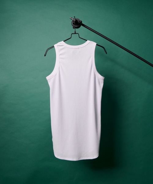 HELMUT LANG ラウンドネック ロングタンクトップ 白 XS HELMUT LANG ラウンドネック ロングタンクトップ 白 XS HELMUT