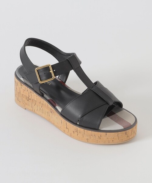 BLUE LABEL厚底サンダル　Sサイズ BLUE LABEL CRESTBRIDGE サンダル 厚底サンダル レディース