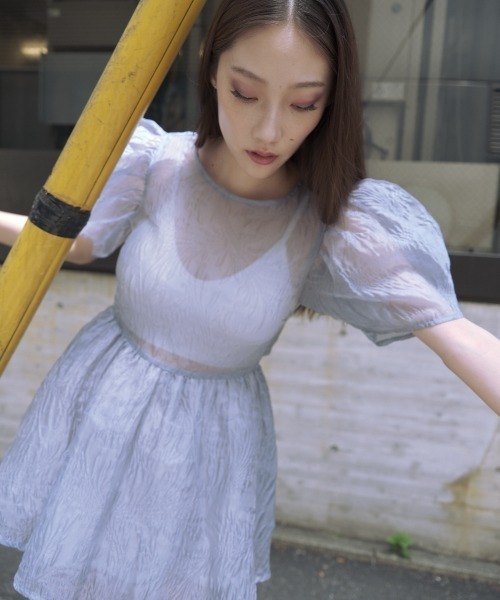 即完売　美品　Honey mi honey ♡ キャミソール　チュニック セール】rib bustier（キャミソール）｜HONEY MI HONEY（ハニー