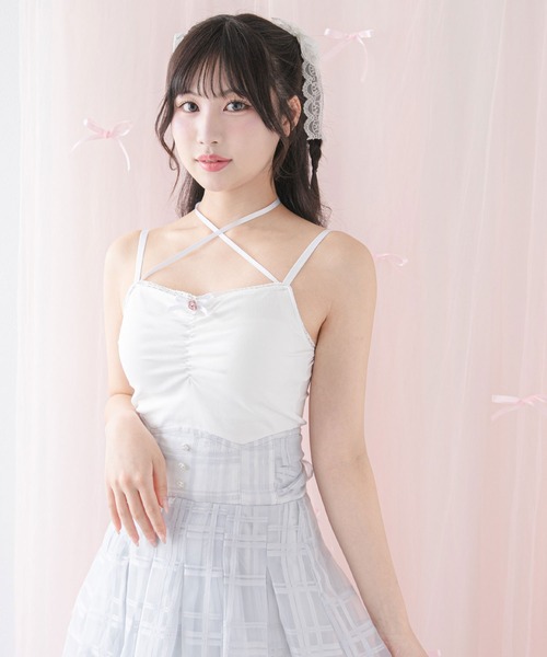 DearMyLoveRose（ディアマイラブローズ） カップ付き キャミソール