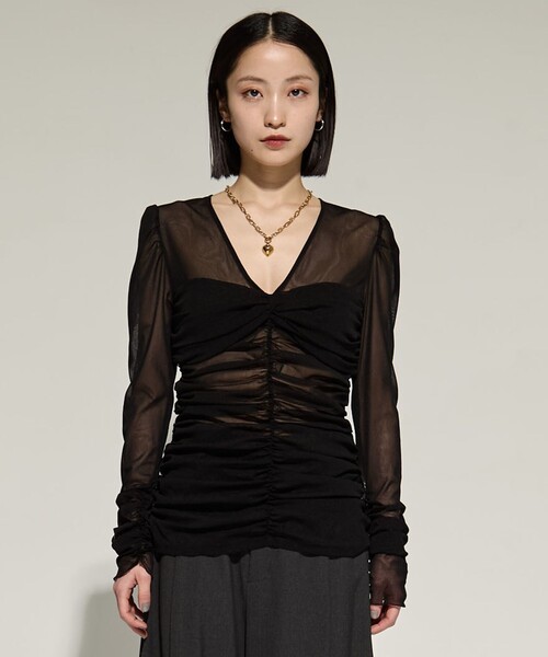 【FETICO（フェティコ）】23SS シアートップス FETICO（フェティコ）】23SS シアートップス