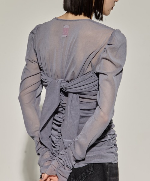 FETICO ギャザートップス FETICO tシャツ 「FETICO/フェティコ」「STUDIOUS別注」TULLE