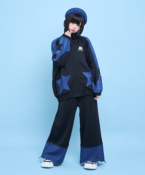 最新入荷 Hauls ジャージ お星様が舞い降りたジャージセットあっぷ トップス