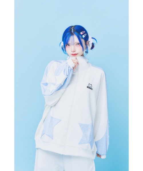 Hauls ジャージ お星様が舞い降りたジャージセットあっぷ レディース