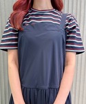 ラコステ ワンピース 夏 レーザーカットドット...の詳細画像2