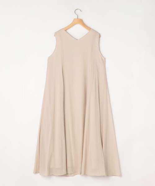 美品✨【NOLLEYS】麻調シアー2WAYパネルフレアワンピース NOLLEY'S｜麻調シアー2WAYパネルフレアワンピース | Rakuten