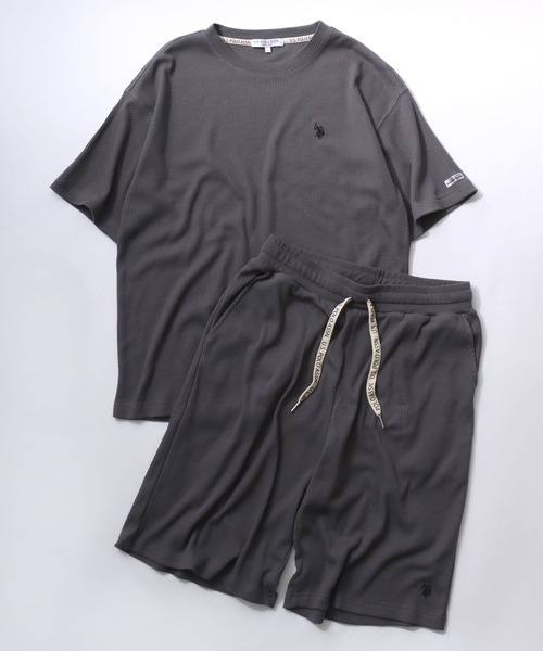 U.S. POLO ASSN.（ユーエスポロアッスン） パジャマ ワッフル サーマル