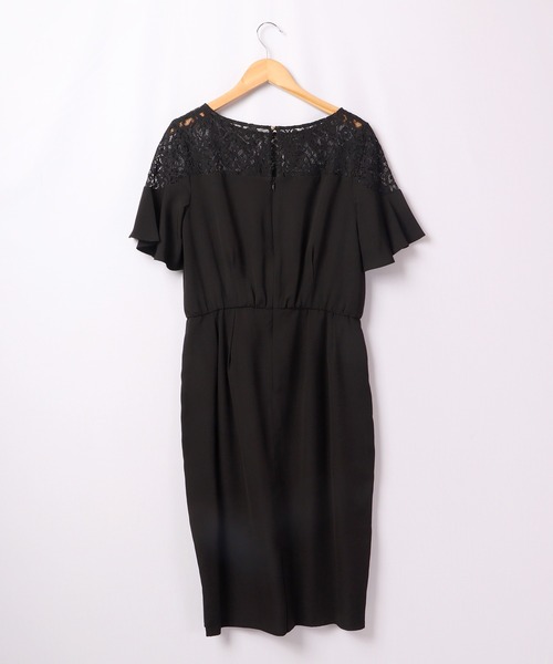 「Anna Nicola」 半袖ワンピース 40 ブラック レディース_画像9