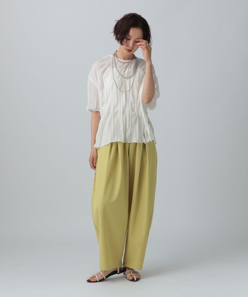 よっし出品 AZUL BY MOUSSY | テックリネン7分袖シャツ (シャツ・ブラウス