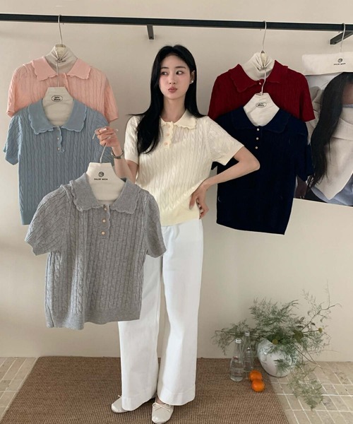 ポロ　半袖ニット　ベージュ POLO RALPH LAUREN ポロラルフローレン 半袖ニット ベージュ M