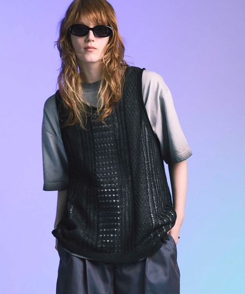 MAISON SPECIAL タンクトップ 「UNISEX」Knit Tank Top/ニット