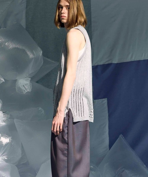 MAISON SPECIAL タンクトップ 「UNISEX」Knit Tank Top/ニット
