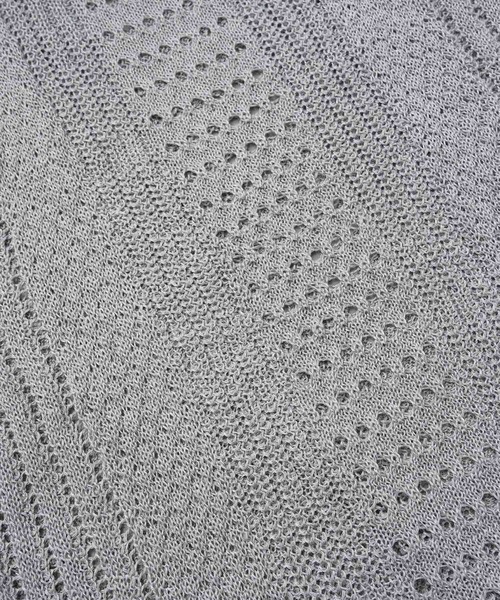 Maison Special フリル付きホワイトタンクトップ MAISON SPECIAL（メゾンスペシャル） タンクトップ 「UNISEX」Knit
