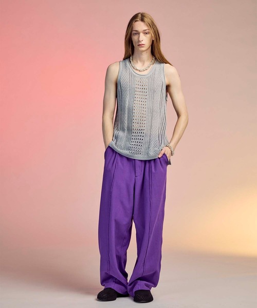 MAISON SPECIAL タンクトップ 「UNISEX」Knit Tank Top/ニット