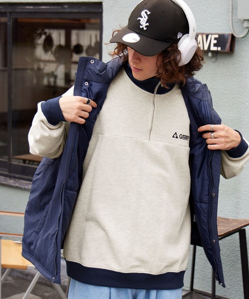 「GERRY」 スウェットカットソー「bark manhattanコラボ」 M グレー メンズ