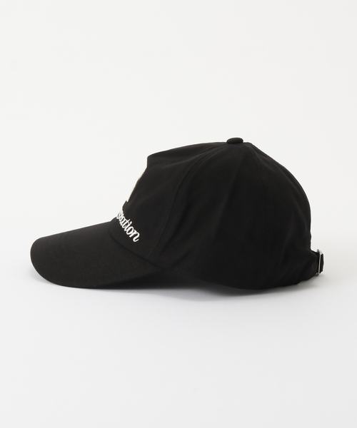 Rest&recreation新品キャップブラック帽子 Rest＆Recreation キャップ 帽子 「Rest＆Recreation/レスト