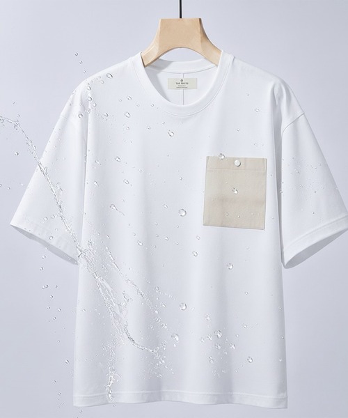 tシャツ 「新型」もう汗(焦)らない汗染み，汚れ抑制/ソロテックス