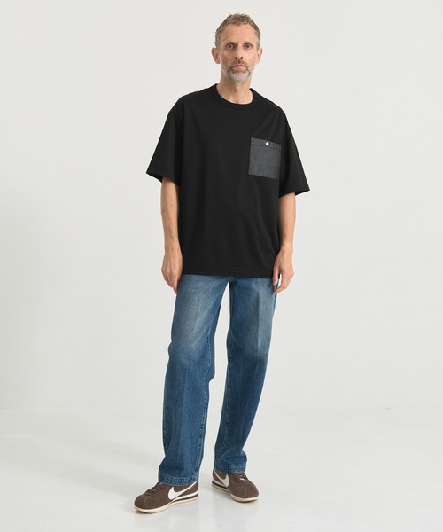 tシャツ 「新型」もう汗(焦)らない汗染み，汚れ抑制/ソロテックス