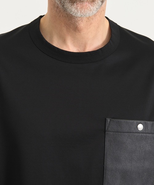 tシャツ 「新型」もう汗(焦)らない汗染み，汚れ抑制/ソロテックス