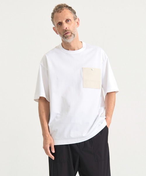 tシャツ 「新型」もう汗(焦)らない汗染み，汚れ抑制/ソロテックス