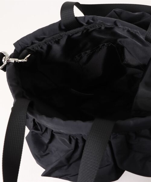 Lee トートバッグ 「LEE」フリルドローストリング2wayバッグ