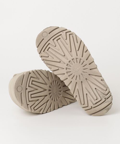 [UGG] Flat сандалии 24cm бежевый женский 