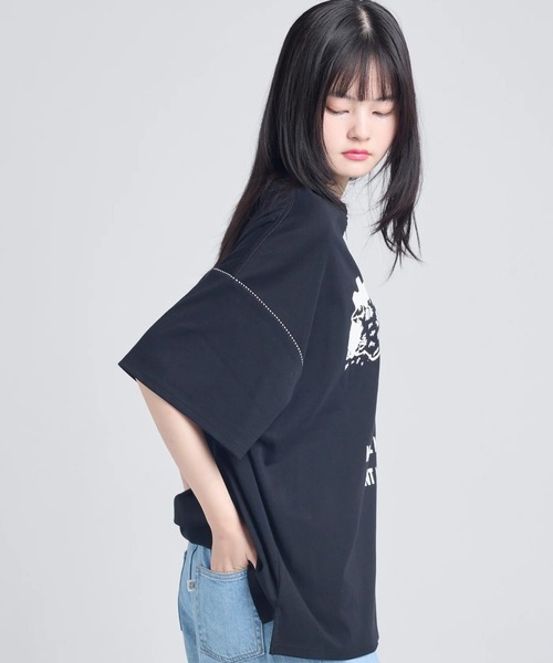tシャツ littlesunnybite/リトルサニーバイト/pony big tee レディース メンズ Little sunny bite tシャツ littlesunnybite/リトルサニーバイト