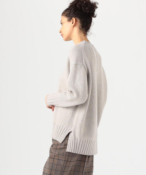 MACPHEE（マカフィー） 長袖ニット S ブラック レディース : ZOZOTOWN