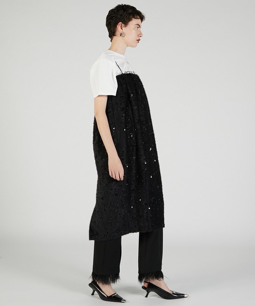 新品　FIKA. スコットクラブ　2wayバルーンロングデニムロングスカート 新品 FIKA. スコットクラブ 2wayバルーンロングデニムロングスカート