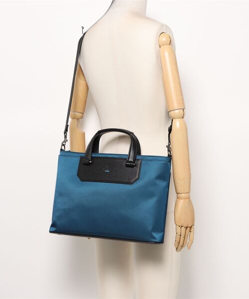 ビジネスバッグ 「LANVIN en Bleu/ランバン オン ブルー」 リッパ― A4ジャストビズ メンズ レディースの画像