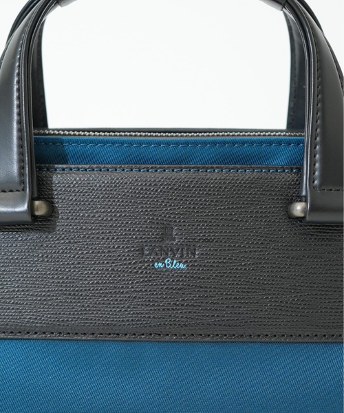 ビジネスバッグ 「LANVIN en Bleu/ランバン オン ブルー」 リッパ― A4ジャストビズ メンズ レディースの画像