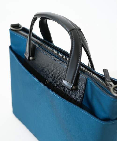 ビジネスバッグ 「LANVIN en Bleu/ランバン オン ブルー」 リッパ― A4ジャストビズ メンズ レディースの画像