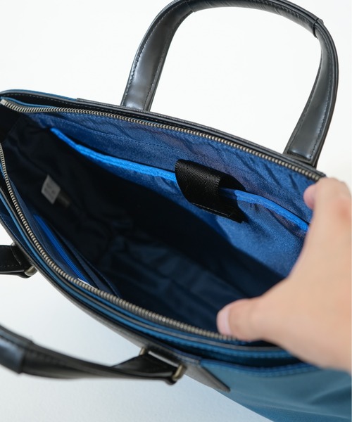 ビジネスバッグ 「LANVIN en Bleu/ランバン オン ブルー」 リッパ― A4ジャストビズ メンズ レディースの画像