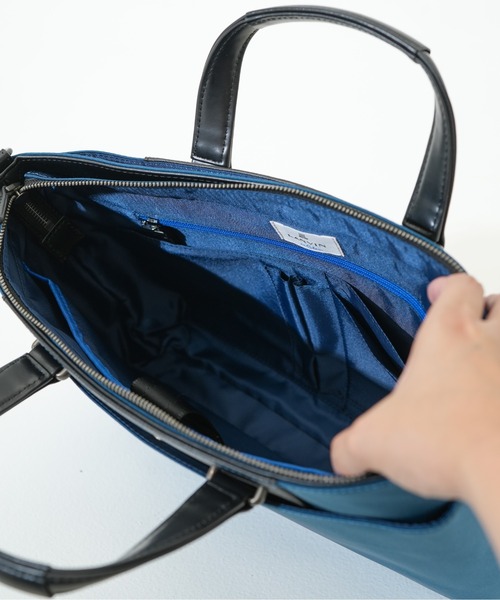 ビジネスバッグ 「LANVIN en Bleu/ランバン オン ブルー」 リッパ― A4ジャストビズ メンズ レディースの画像