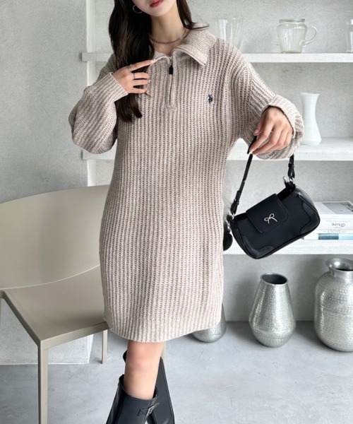 U.S. POLO ASSN.（ユーエスポロアッスン） ワンピース 「Ada.別注 U.S.