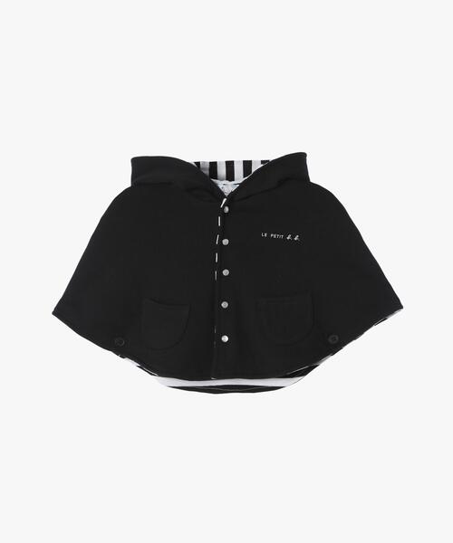 agnes b. コート アウター ベビー ”b.b.”ロゴ コットン